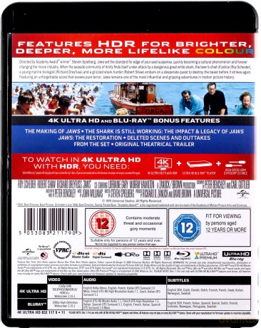 Jaws (Szczęki) [Blu-Ray 4K]+[Blu-Ray]