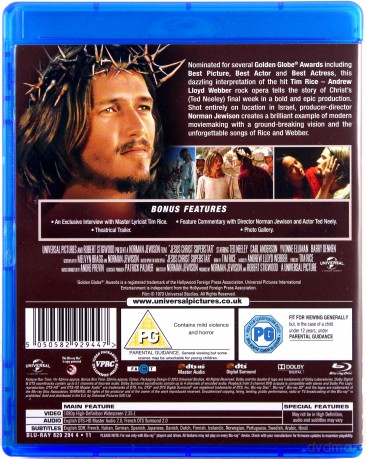 Jesus Christ Superstar [Blu-Ray]