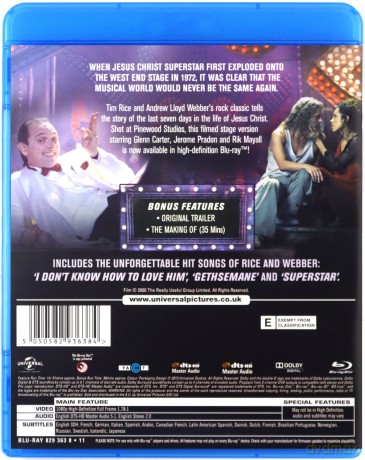 Jesus Christ Superstar - The Stage Show [Blu-Ray]