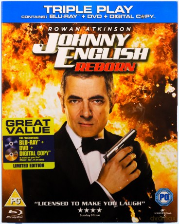 Johnny English - Reborn (Johnny English: Reaktywacja) [Blu-Ray]+[DVD]