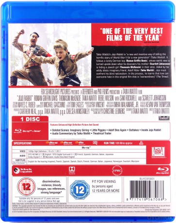 Jojo Rabbit [Blu-Ray]