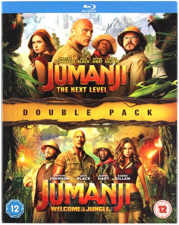 Jumanji: Następny poziom / Jumanji: Przygoda w dżungli [2xBlu-Ray]