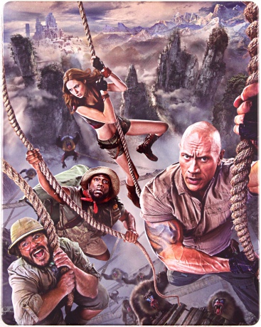 Jumanji: The Next Level (Jumanji: Następny poziom) (steelbook) [Blu-Ray 4K]+[Blu-Ray]