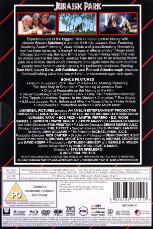 Jurassic Park - (Limited edition - VHS Collection) (Park jurajski) [Blu-Ray]