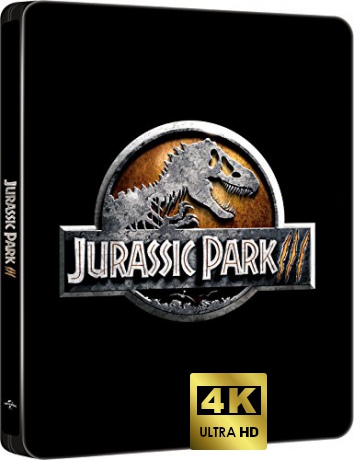 Jurassic Park 3 (steelbook) (Park jurajski 3) [Blu-Ray 4K]+[Blu-Ray]
