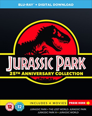 Jurassic Park Quadtrilogy (Park jurajski 1-4) [Blu-Ray]