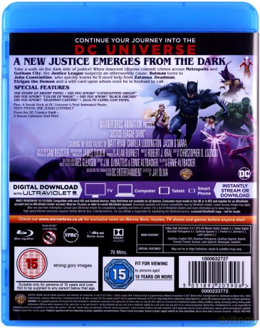 Justice League Dark - Plus Minifig (Liga Sprawiedliwosci: Mrok) [Blu-Ray]