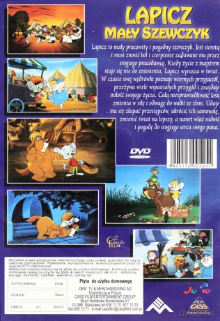 Lapicz. Mały szewczyk: Mała myszka, Wielkie serce. [DVD]