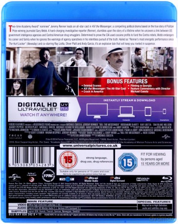 Kill The Messenger (Wyrok za prawdę) [Blu-Ray]