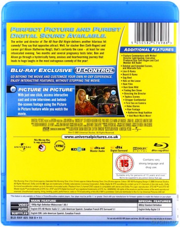 Knocked Up - Extended And Unprotected (Wpadka) [Blu-Ray]