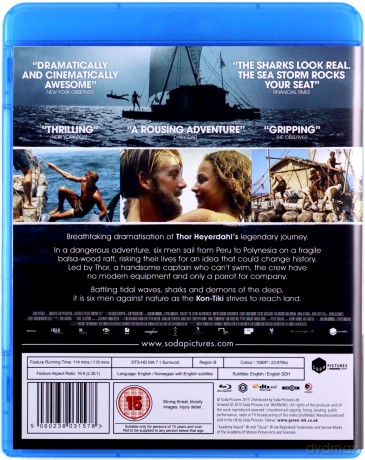 Kon Tiki (Wyprawa Kon-Tiki) [Blu-Ray]