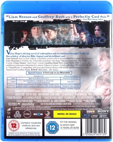 Les Miserables (Nędznicy) [Blu-Ray]