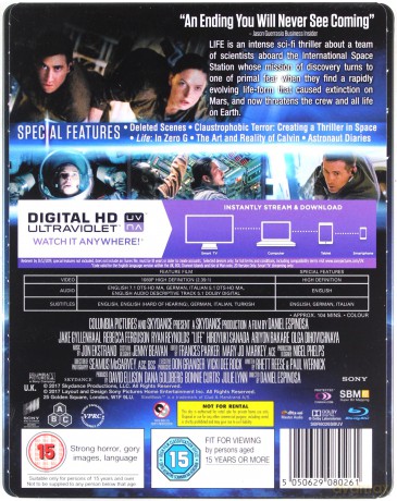 Life (steelbook) [Blu-Ray]