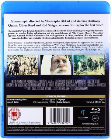 Lion Of The Desert (Collectors Edition) (Lew pustyni) [Blu-Ray]