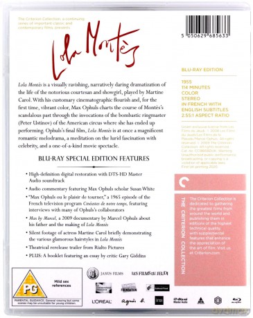 Lola Montes (Criterion Collection) [Blu-Ray]