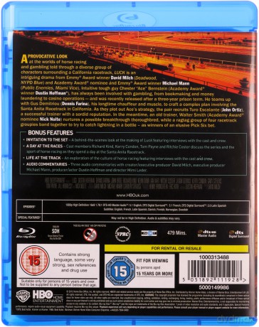 Luck (Complete Mini Series) [3xBlu-Ray]