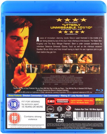 Lucky Number Slevin (Zabójczy numer) [Blu-Ray]
