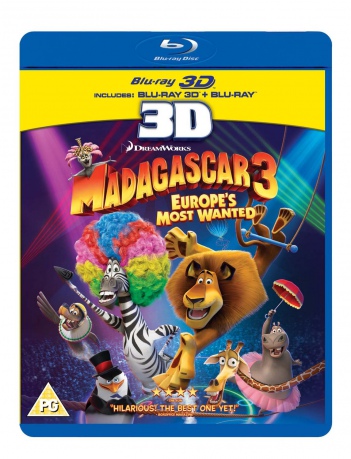 Madagascar 3 - Europes Most Wanted [Blu-Ray]
