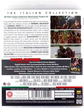 Massacre In Dinosaur Valley (Zagubieni w dolinie dinozaurów) [Blu-Ray]