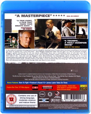 Million Dollar Baby (Za wszelką cenę) [Blu-Ray]