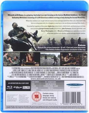 Miracle At St Anna (Cud w wiosce Sant Anna) [Blu-Ray]
