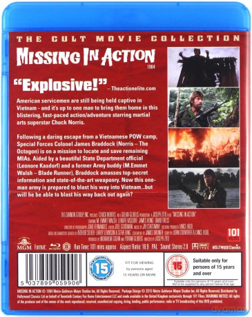 Missing In Action (Zaginiony w akcji) [Blu-Ray]