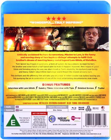 Mission To Lars [Blu-Ray]