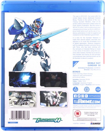 Mobile Suit Gundam 00 Part 2 [4xBlu-Ray]