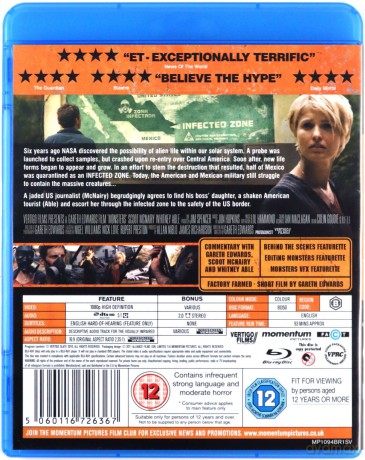 Monsters (Strefa X) [Blu-Ray]