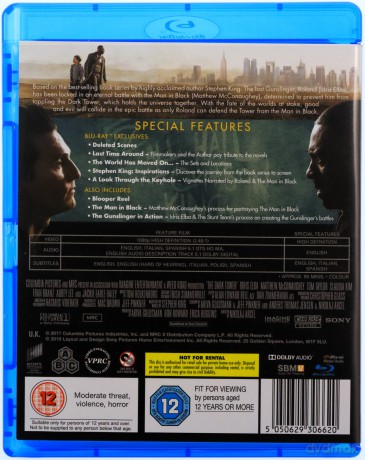 Mroczna wieża [Blu-Ray]