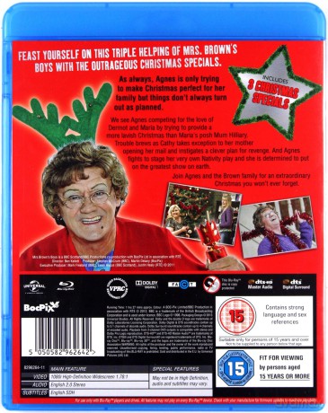 Mrs Browns Boys - Christmas Crackers [Blu-Ray]