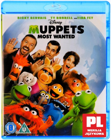 Muppety: Poza prawem [Blu-Ray]