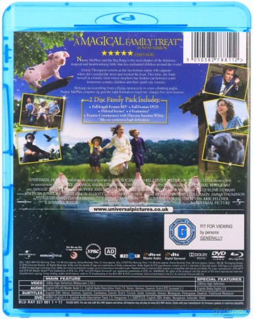 Nanny Mcphee & The Big Bang (Niania i wielkie bum) [Blu-Ray]+[DVD]