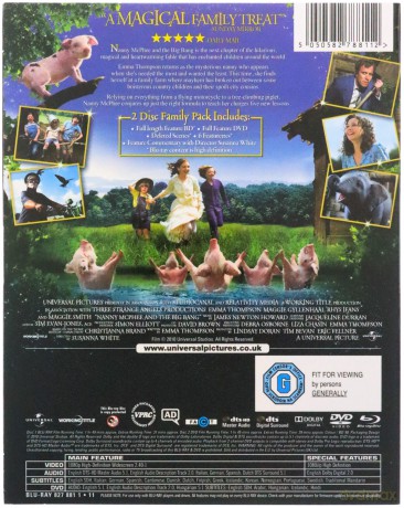 Nanny Mcphee & The Big Bang (Niania i wielkie bum) [Blu-Ray]+[DVD]