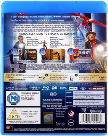 Night At The Museum 2 (Noc w muzeum 2) [2xBlu-Ray]