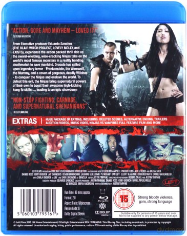 Ninjas vs Monsters [Blu-Ray]