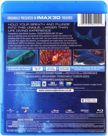 Ocean Wonderland [Blu-Ray 3D]+[Blu-Ray]
