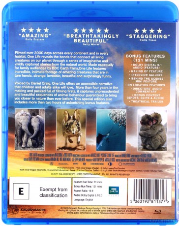 One Life [2xBlu-Ray]