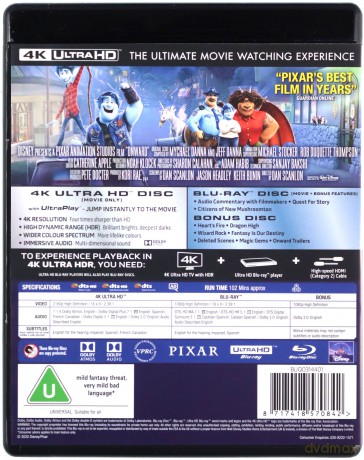 Onward (Naprzód) (Disney) [Blu-Ray 4K]+[Blu-Ray]