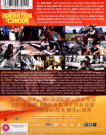 Operation Condor - Armour Of God II (Zbroja Boga 2) [Blu-Ray]