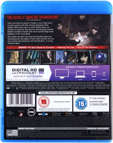 Ouija (Diabelska plansza Ouija) [Blu-Ray]