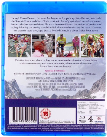 Pantani - The Accidental Death Of A Cyclist [Blu-Ray]+[DVD]