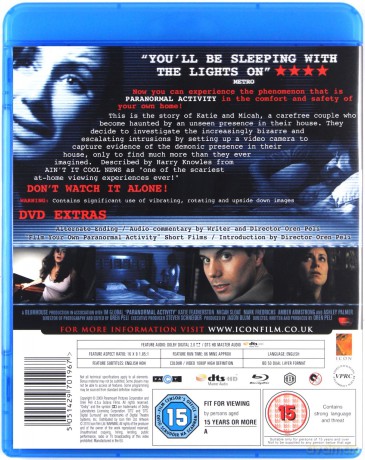 Paranormal Activity [Blu-Ray]