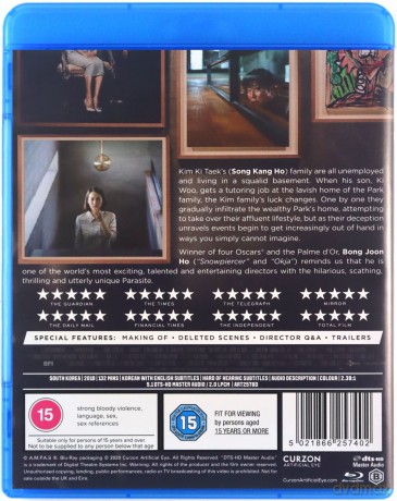 Parasite [Blu-Ray]