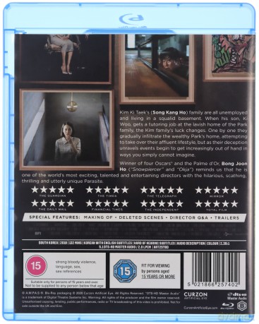 Parasite [Blu-Ray]