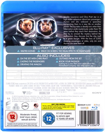 Pasażerowie [Blu-Ray]
