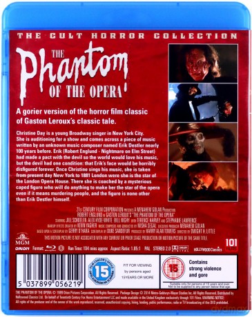 Phantom Of The Opera (Upiór w operze) [Blu-Ray]