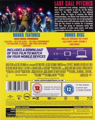 Pitch Perfect 3 [2xBlu-Ray]