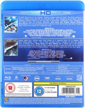 Poseidon / The Perfect Storm (Posejdon / Gniew oceanu) [2xBlu-Ray]