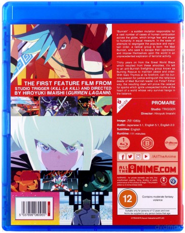 Promare [Blu-Ray]